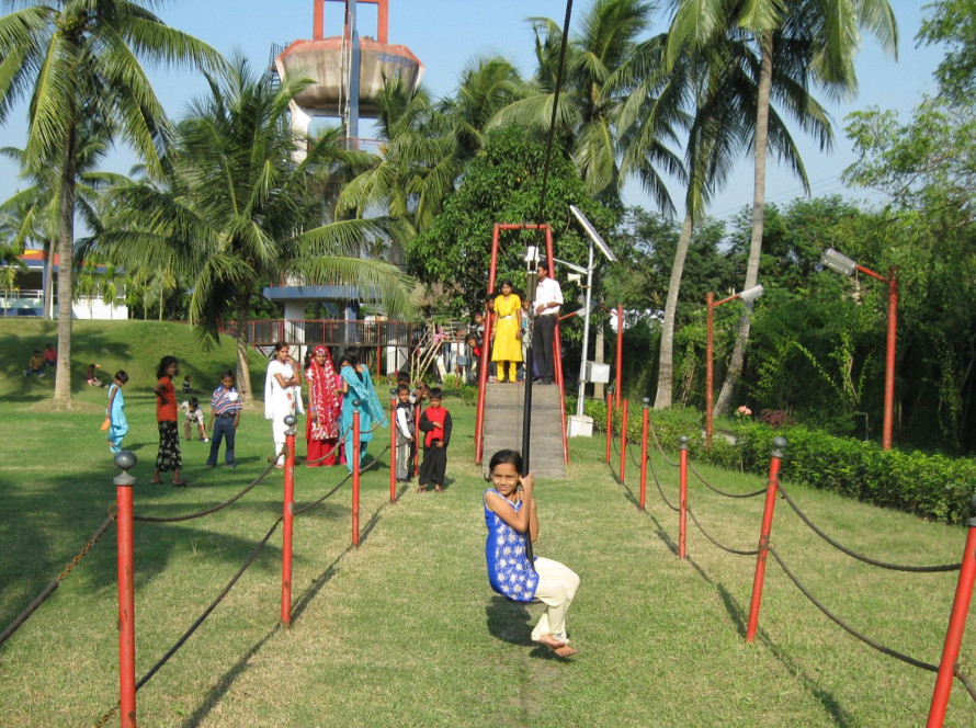 CINI Italia blog fondazione blu India bambini progetto parco