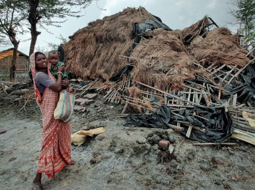 CINI Italia blog emergenze ciclone amphan India ricostruzione