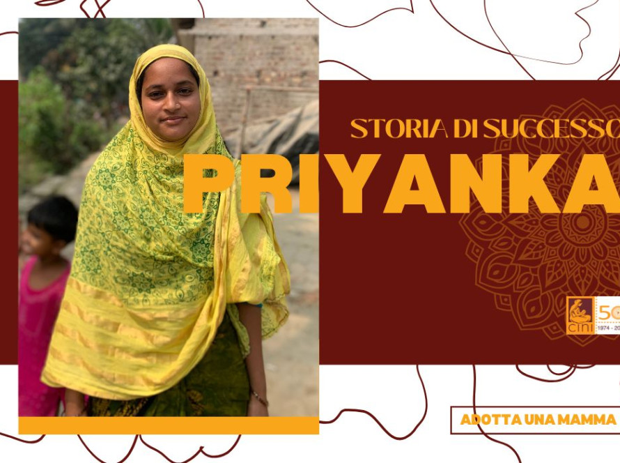 CINI Italia blog storie di successo sostegno a distanza adotta una mamma priyanka