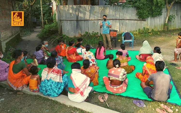 cini italia blog sensibilizzare sul covid in Assam