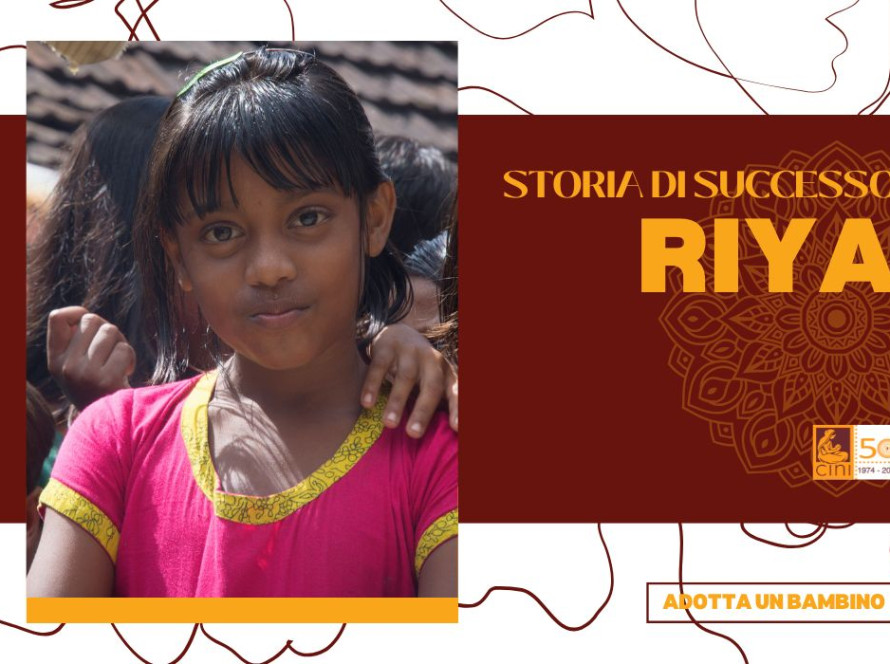 CINI Italia blog storie di successo sostegno a distanza adotta un bambino riya