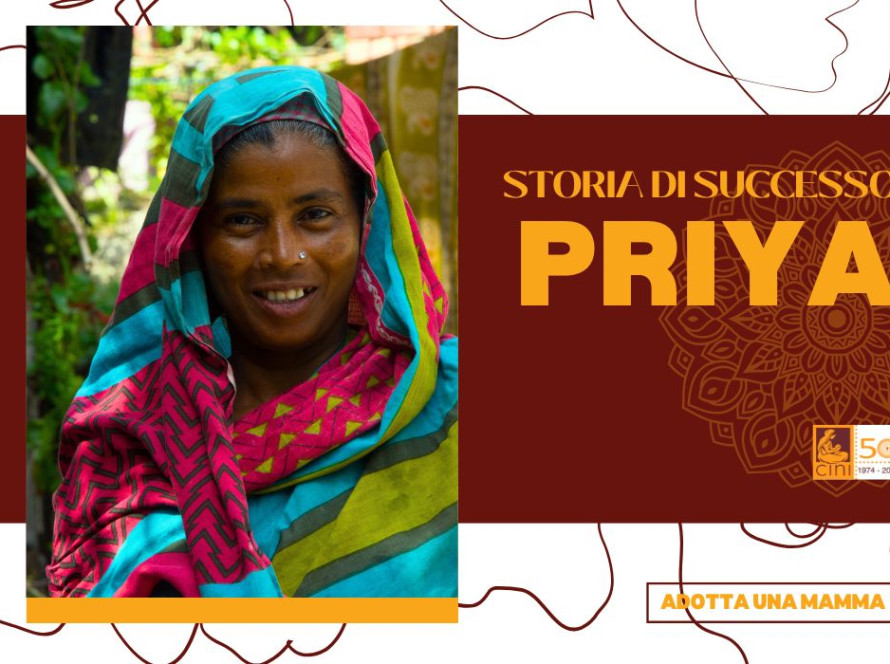 CINI Italia blog storie di successo sostegno a distanza adotta una mamma priya